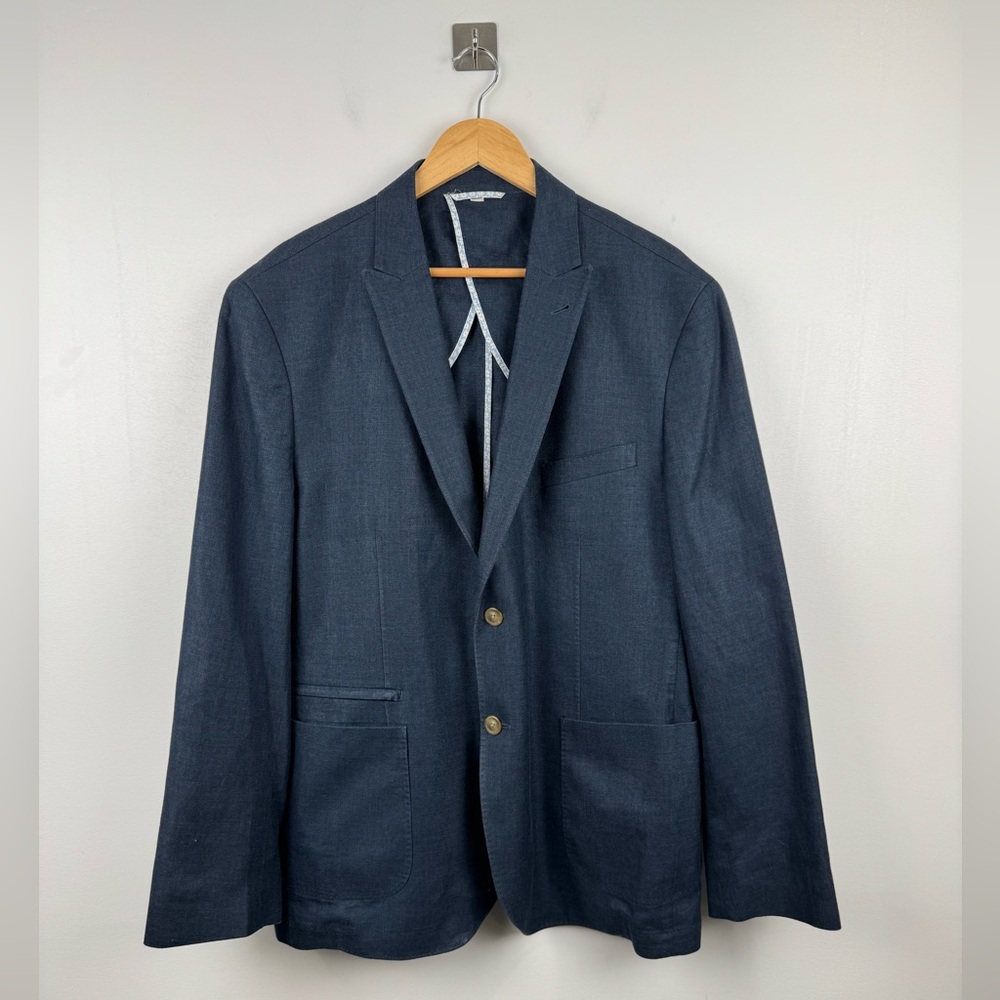 JKT New York Men James Blazer Jacket Navy Blue 46R